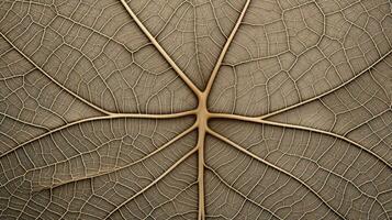 Close up texture leaf structure macro photography, abstract texture, Generative AI illustration photo