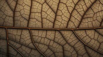 Close up texture leaf structure macro photography, abstract texture, Generative AI illustration photo