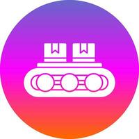 Conveyor belt Vector Icon Design