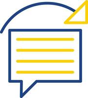 Reply Vector Icon Design