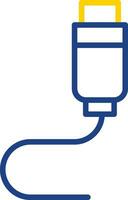 Usb connector Vector Icon Design