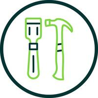 Chisel Vector Icon Design