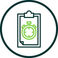 Alarm Clock Vector Icon Design