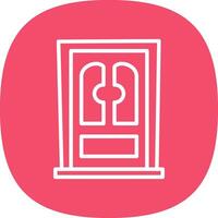 Door Vector Icon Design