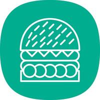 BLT Sandwich Vector Icon Design