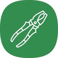 Pliers Vector Icon Design