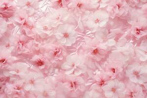 encantador floreciente Cereza flores ai generado foto