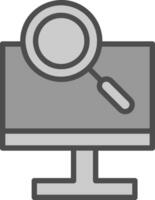 Magnifying Glass Vector Icon Design