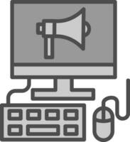 Computer Vector Icon Design