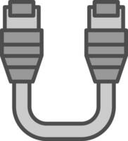 diseño de icono de vector de ethernet