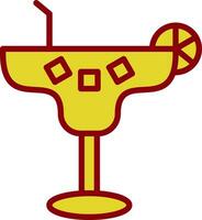 Margarita Cocktail Vector Icon Design