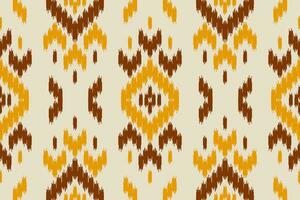 Ethnic ikat seamless pattern in tribal. American, Mexican style. Aztec geometric ornament print. vector