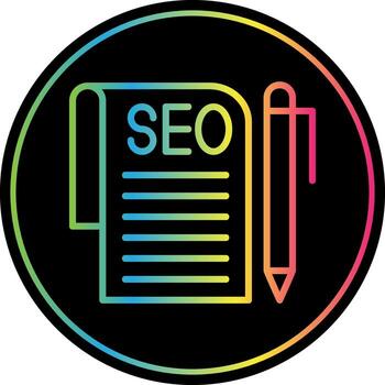 Script Vector Icon Design