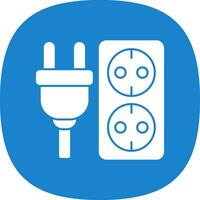 Electric socket Vector Icon Design