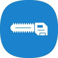 Chainsaw Vector Icon Design