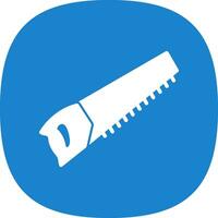 Hand saw Vector Icon Design