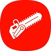 Chainsaw Vector Icon Design