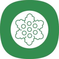 Caesar Salad Vector Icon Design