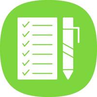 Checklist Vector Icon Design