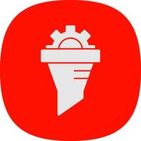 Funnel Vector Icon Design