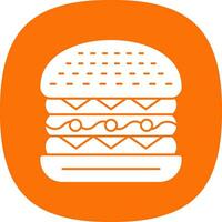 Cesar Burger Vector Icon Design
