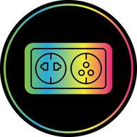 Wall socket Vector Icon Design