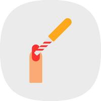 Nail File Vector Icon Design