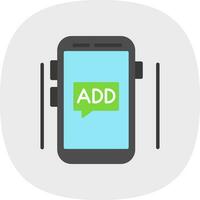 Mobile Vector Icon Design