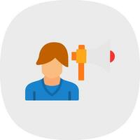 Influencer Vector Icon Design