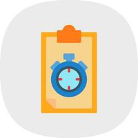 Alarm Clock Vector Icon Design