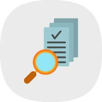 Magnifying Glass Vector Icon Design