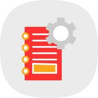 Notepad Vector Icon Design