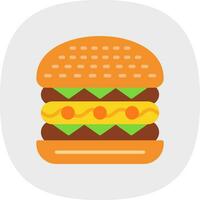 Cesar Burger Vector Icon Design