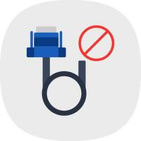 Banned Vector Icon Design