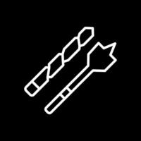 Drill bit Vector Icon Design