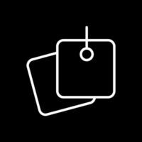 Sticky Notes Vector Icon Design