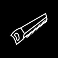 Hand saw Vector Icon Design