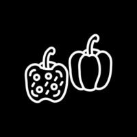 Stuffed Peppers Vector Icon Design