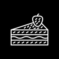 Cheesecake Vector Icon Design