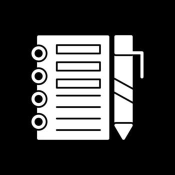bloc vector icono diseño
