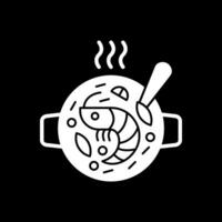 Seafood Paella Vector Icon Design