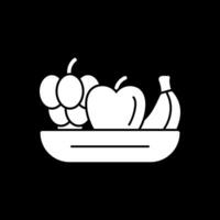 Fruta ensalada vector icono diseño