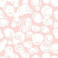 a pink and white background with swirls vector
