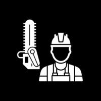 Lumberjack Vector Icon Design