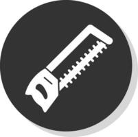 Bow saw Vector Icon Design