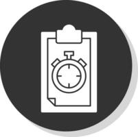 Alarm Clock Vector Icon Design