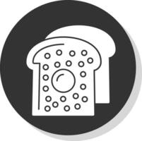 French Toast Vector Icon Design