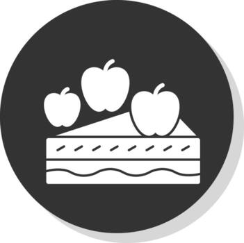 Apple Crisp Vector Icon Design