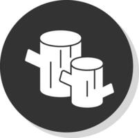 Log Vector Icon Design