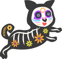 Day of Dead dog icon png